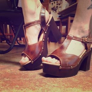 Sbicca Vintage Collection Chunky Heels